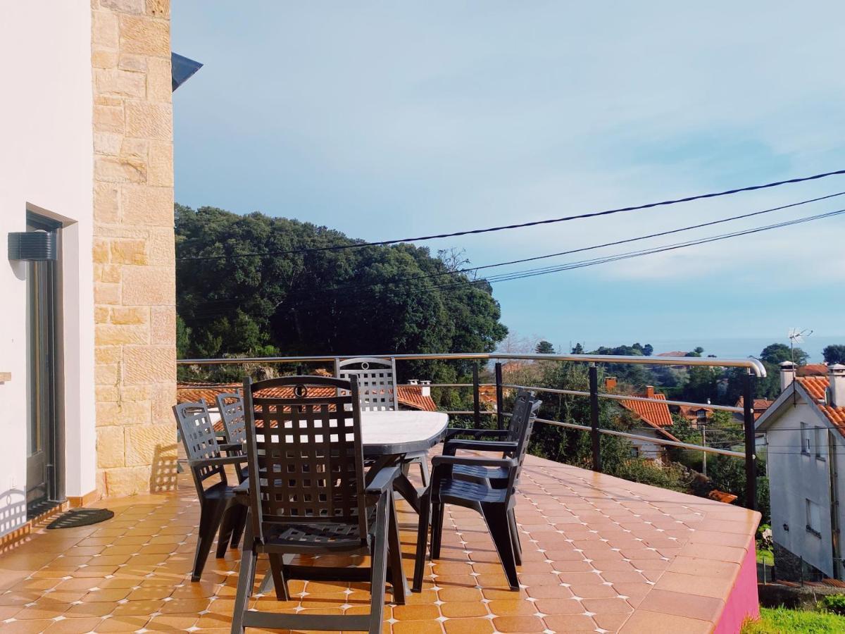 Villa La Jarocha, Casa Con Vistas Al Mar En Pechón Exterior foto